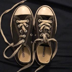 Size 12 black converse